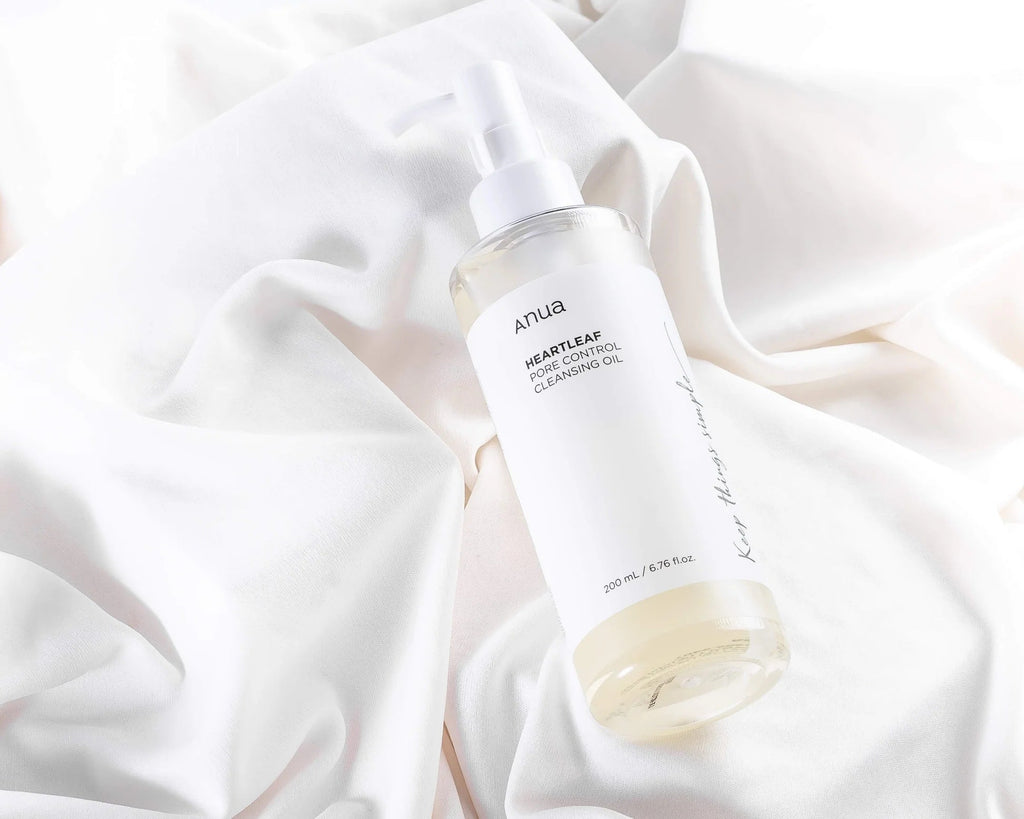 Anua Heartleaf Aceite Desmaquillante y Limpiador de Poros | Limpieza Suave para Piel Sensible – Cosmética Coreana K - Beauty (200ml) - Skinova