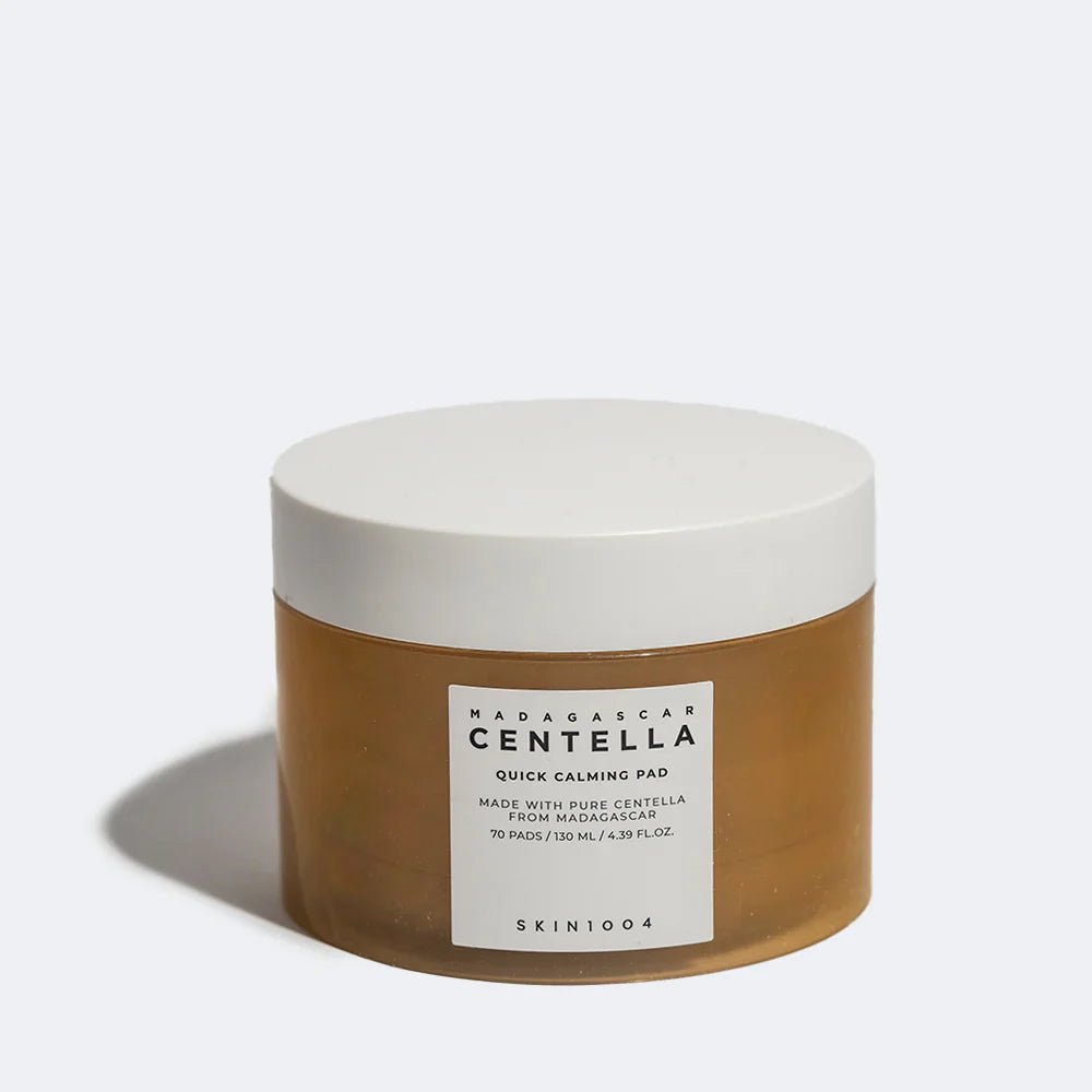 CENTELLA - SKIN1004 Madagascar Centella Quick Calming Pad 70 Pads 130ml - Quick Soothing Effect for Sensitive Skin - Skinova