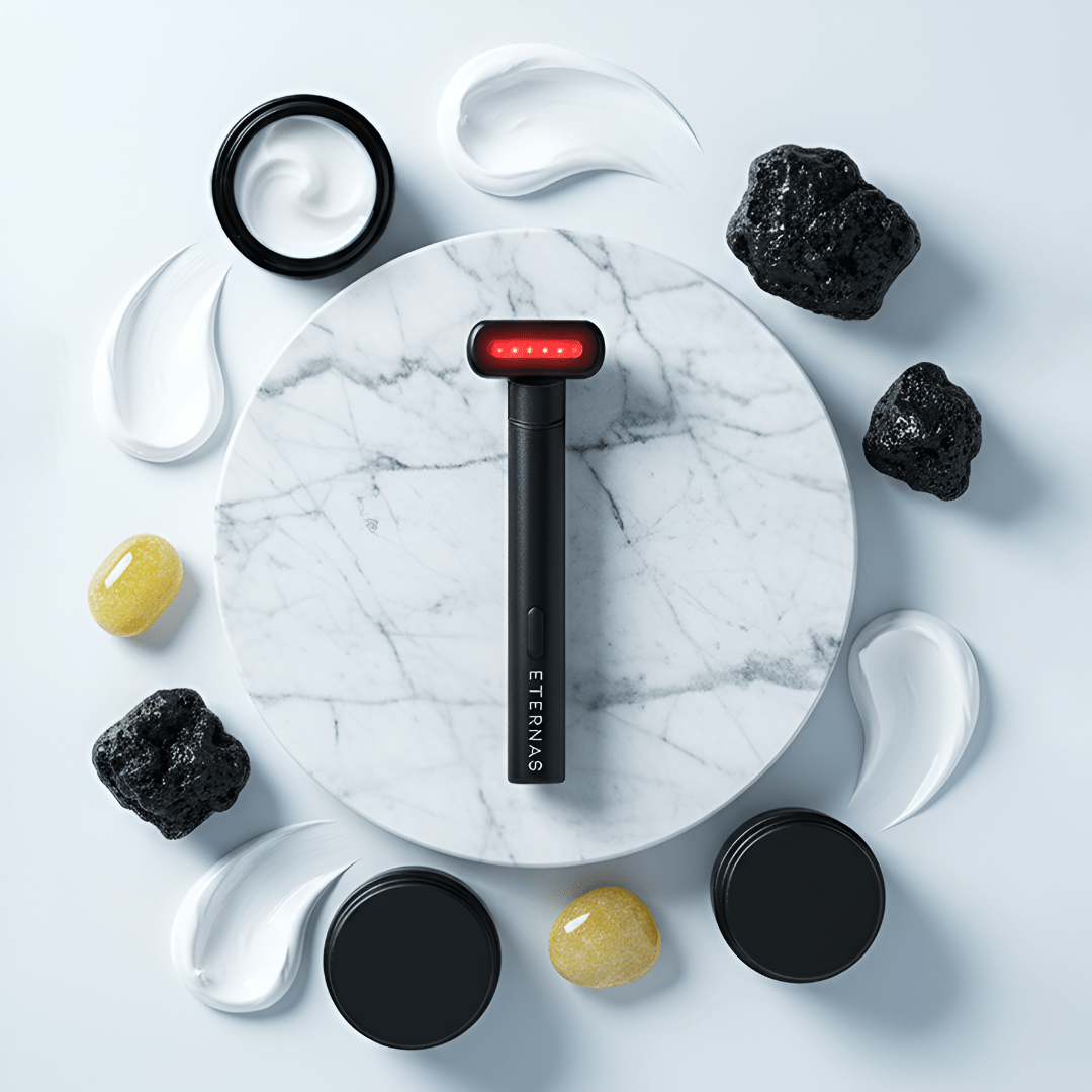 Dispositivo LED Microvibración y Microcorriente con Terapia de Calor - Skinova