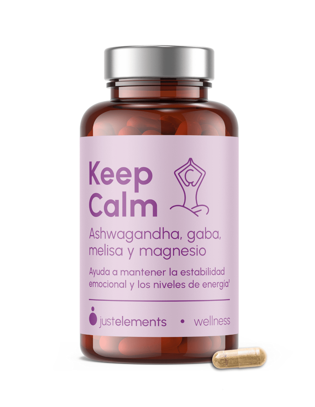 Keep Calm - Ashwagandha + Magnesio, Melisa y Gaba - Skinova
