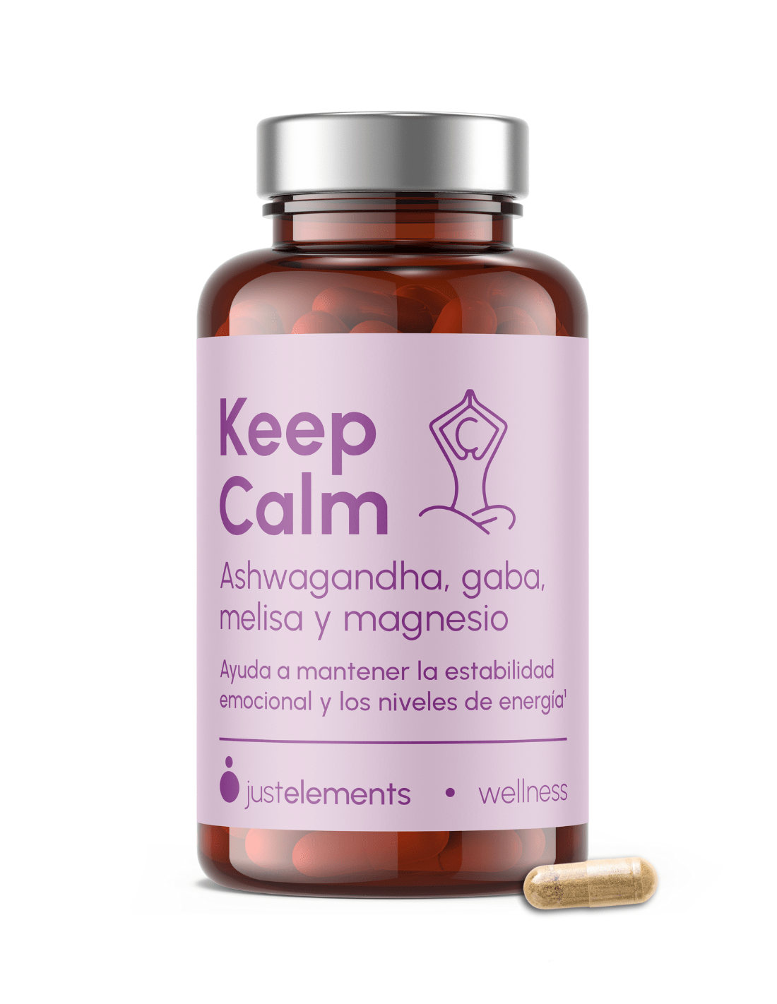 Keep Calm - Ashwagandha + Magnesio, Melisa y Gaba - Skinova
