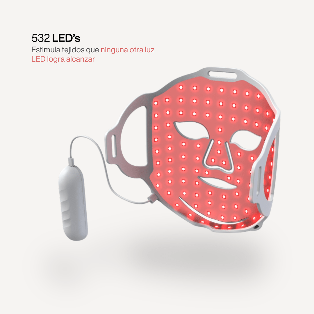 La Máscara LED Más Potente del Mundo - DNIR 1072nm - Skinova