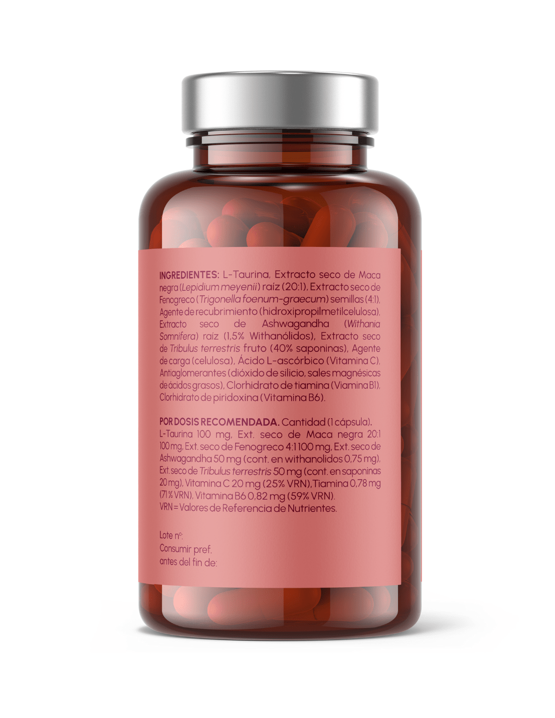 Maca y Taurina - Rendimiento físico, sexual y vitalidad - Skinova