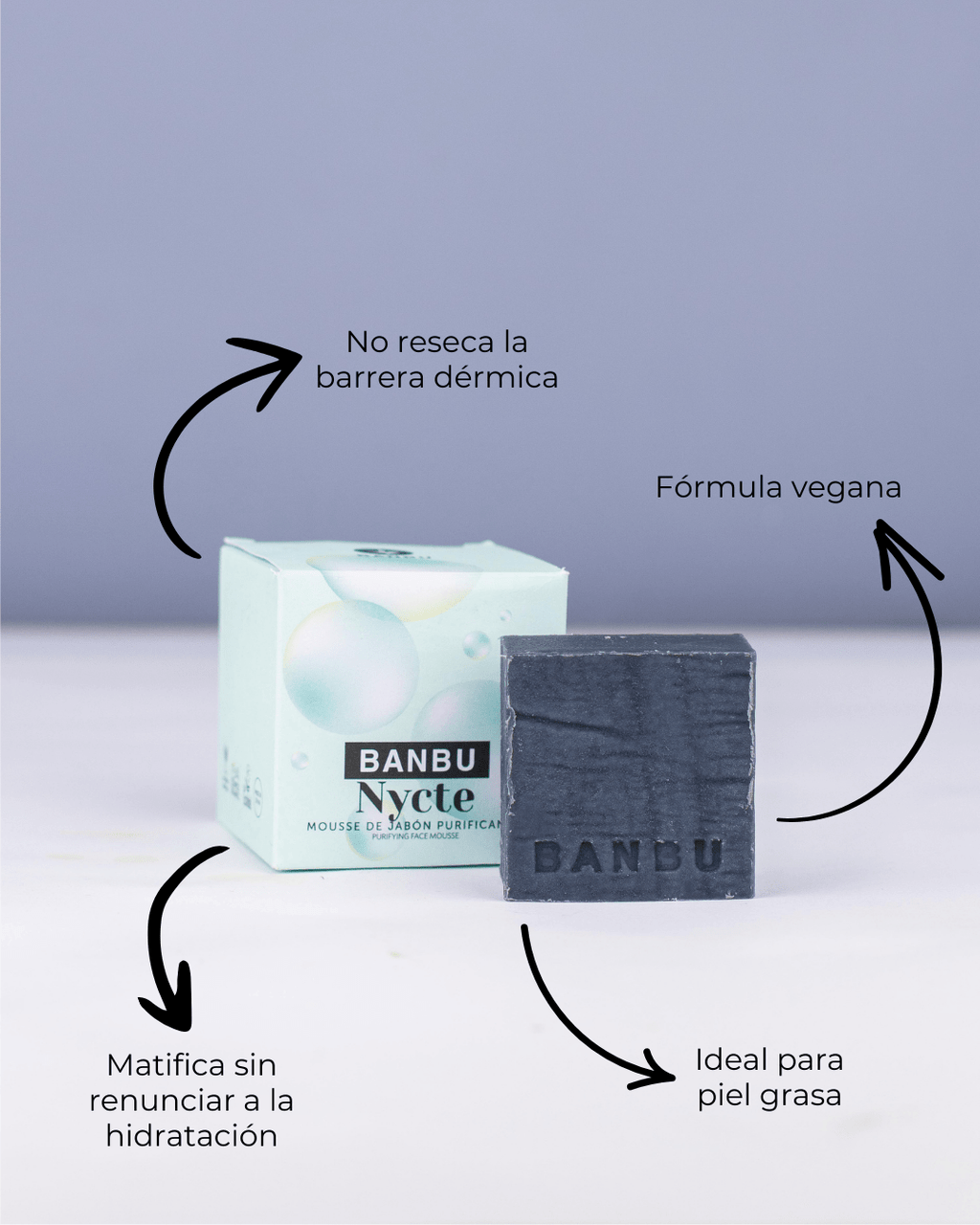 Mousse Facial ECO Piel Mixta y Grasa NYCTE - Skinova