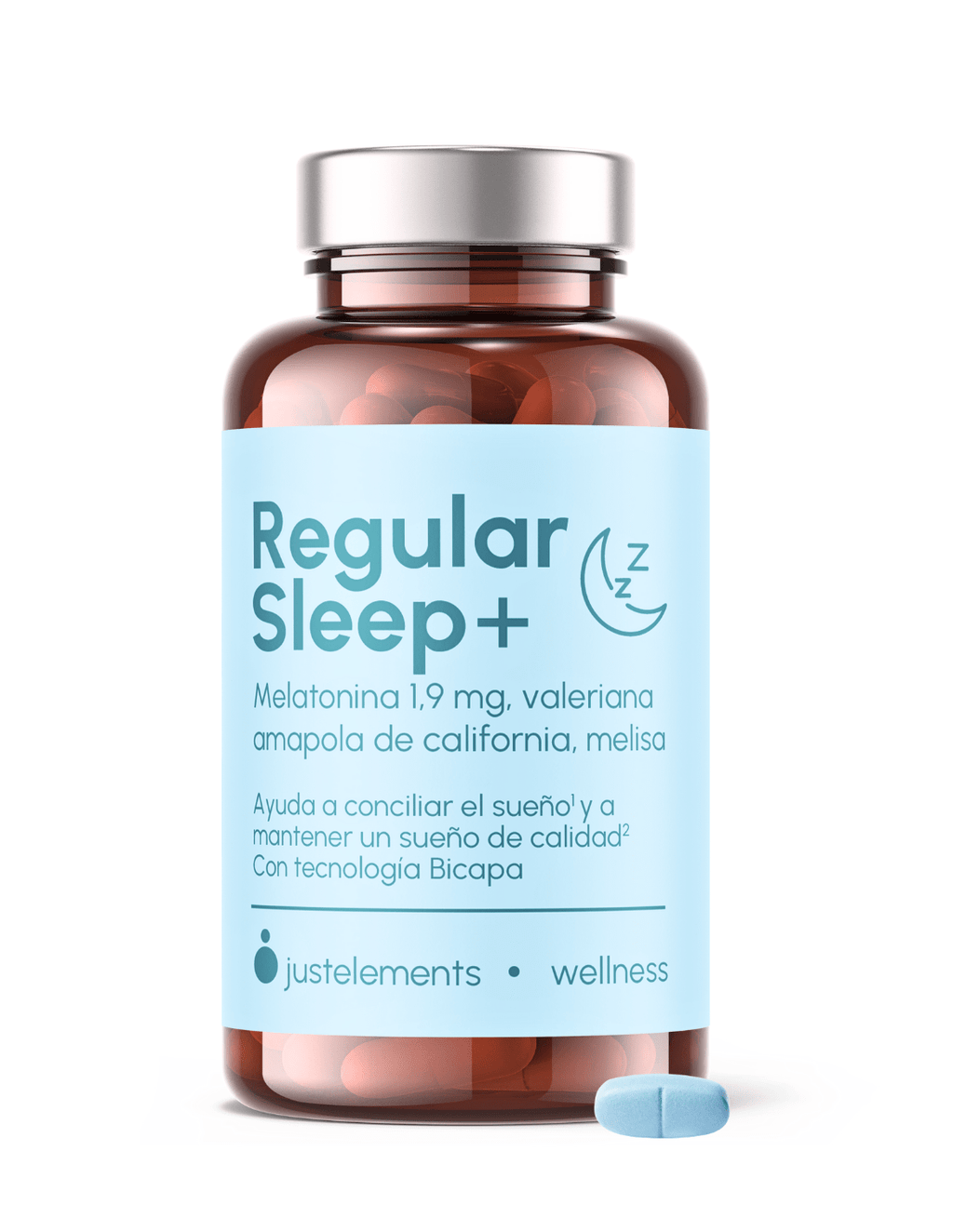 Regular Sleep - Melatonina bicapa de alta concentración 1,9 mg - Skinova