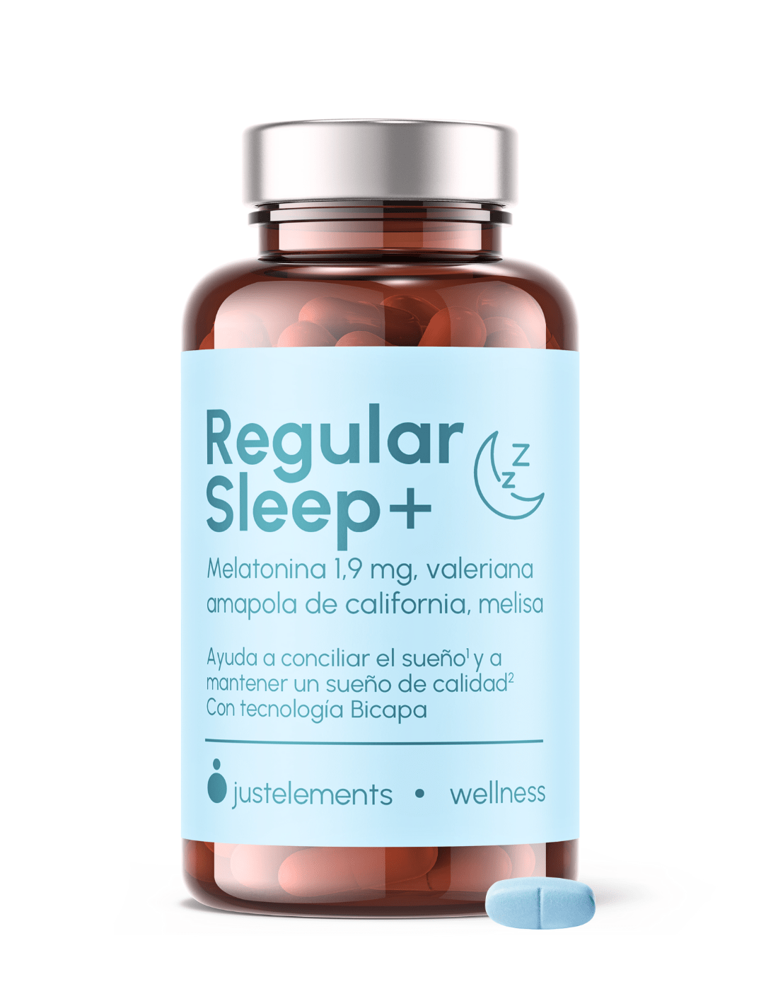 Regular Sleep - Melatonina bicapa de alta concentración 1,9 mg - Skinova