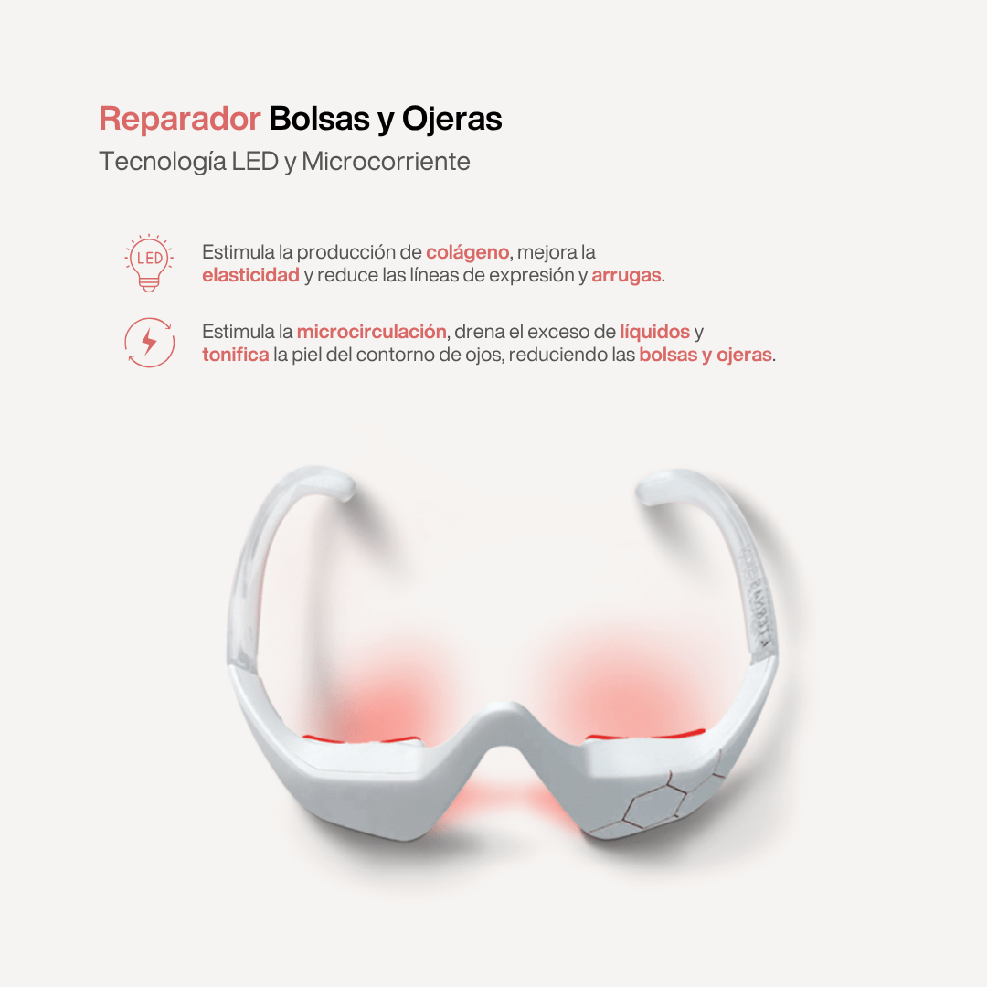 Reparador Bolsas y Ojeras con LED y Microcorriente - Skinova