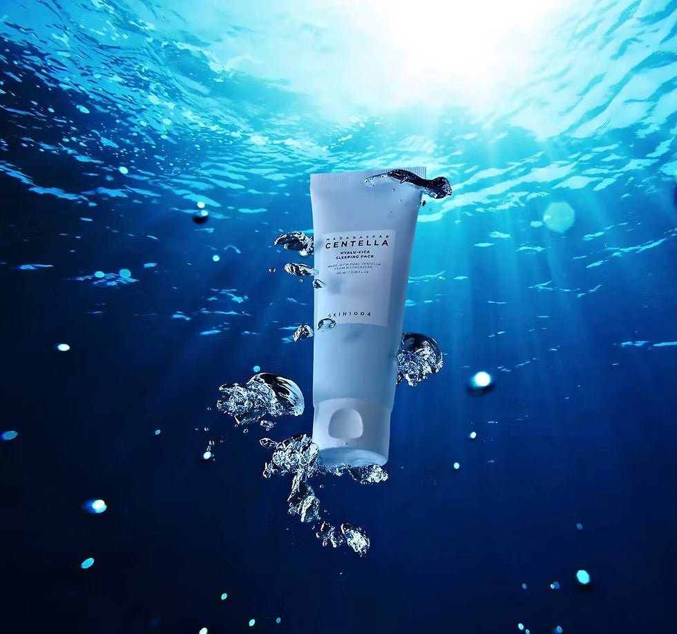 SKIN1004 Centella Hyalu - Cica Sleeping Pack – Mascarilla Nocturna Calmante con Ácido Hialurónico 100ml - Skinova