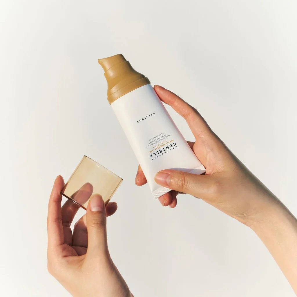 Skin1004 - Protector Solar Ligero con Centella de Madagascar – Air - Fit Suncream Light SPF50+ PA++++ (50ml) - Skinova