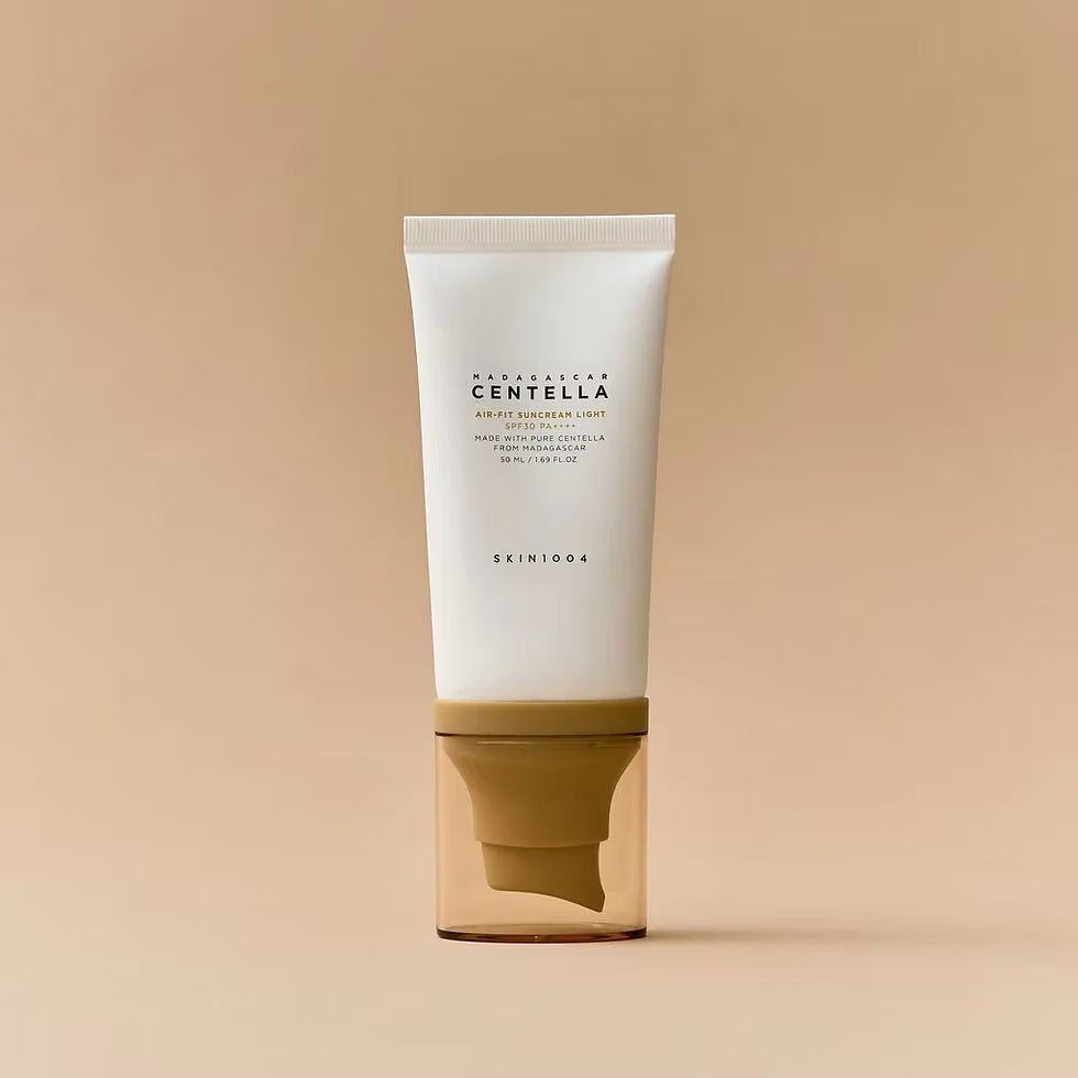 Skin1004 - Protector Solar Ligero con Centella de Madagascar – Air - Fit Suncream Light SPF50+ PA++++ (50ml) - Skinova